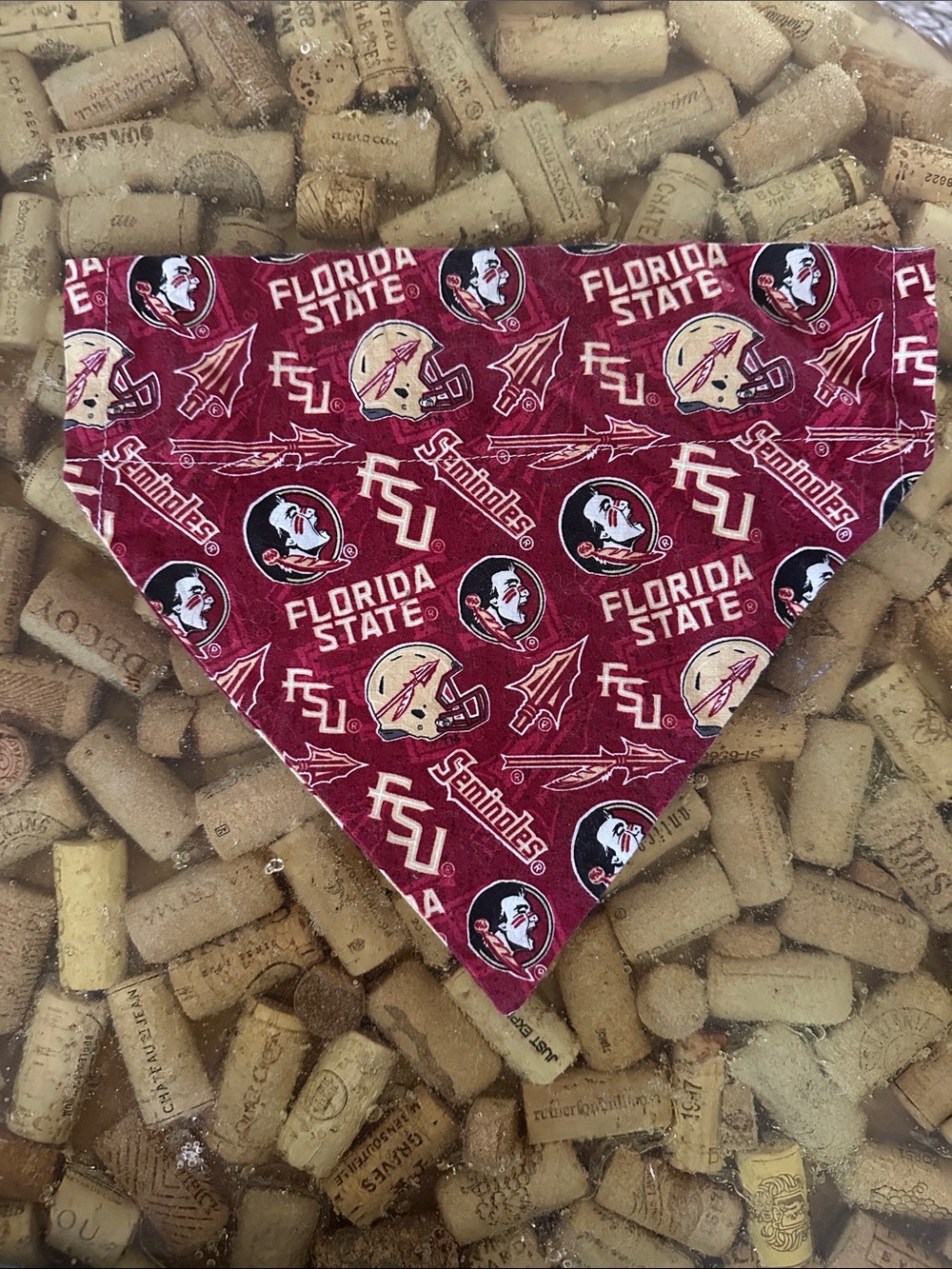 Florida State Seminoles Maroon Team Pet Bandana
